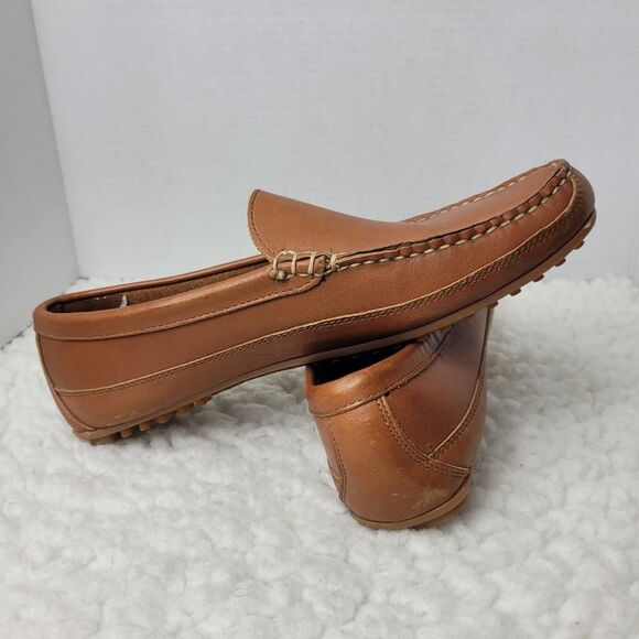 Allen Edmonds Interstate 90 Men's Driving Loafer Size 10 Brown Leather Shoes - Picture 5 of 11